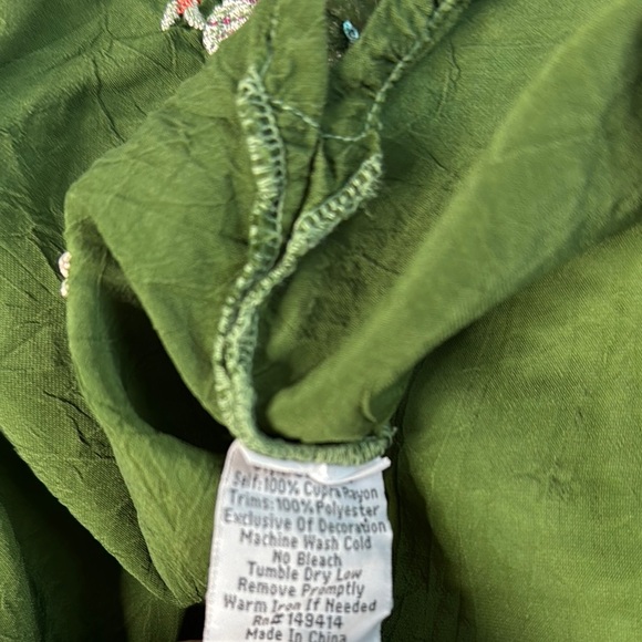 Women’s JOHNNY WAS Sunflower Blouse Size XL - Picture 14 of 15